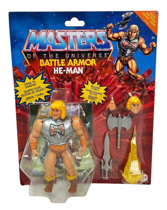 Masters Of The Universe Battle Armor He-Man  - New - Toys