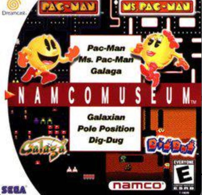 Namco Museum- Complete In Box - Sega Dreamcast