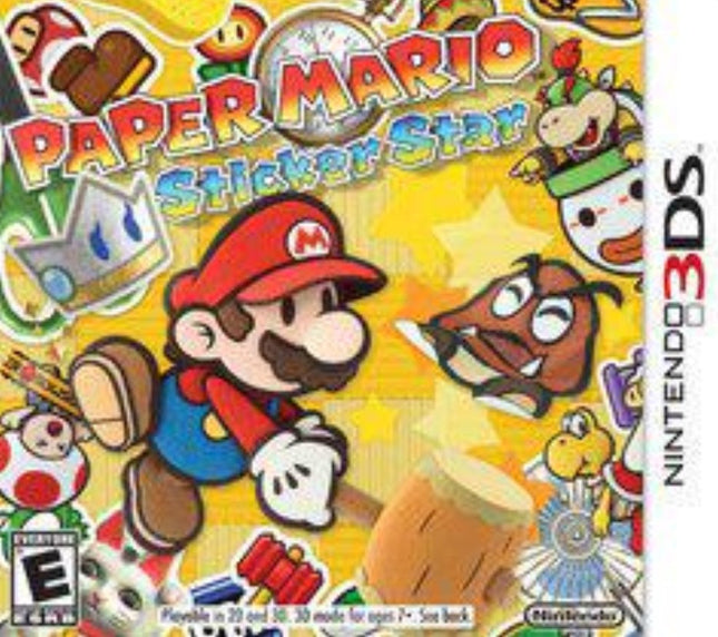 Paper Mario: Sticker Star - Cart Only - Nintendo 3DS