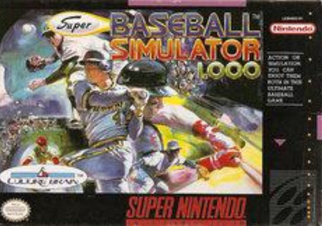 Baseball Simulator 1.000 - Complete In Box - Super Nintendo