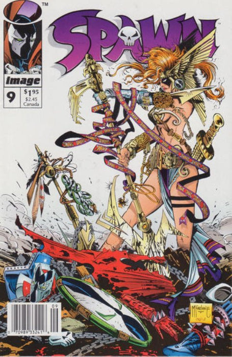 Spawn #9 Newsstand Edition (1993) NM 9.4 - Comic