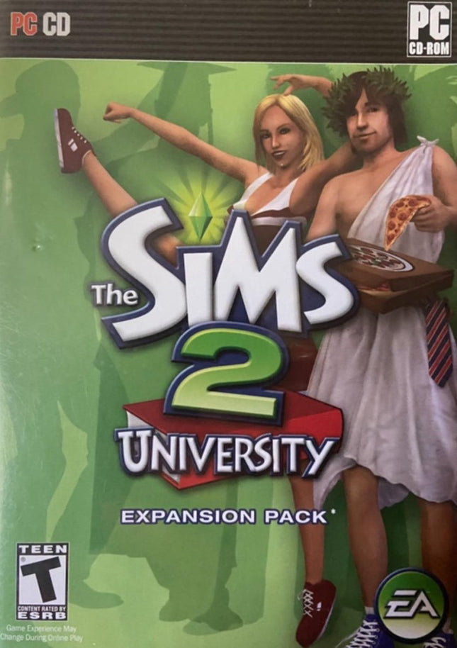 The Sims 2 University (Expansion Pack) - Complete In Box - PC Game