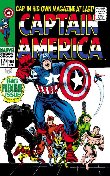 Captain America #100 (1968) VF- 7.5  - Comic