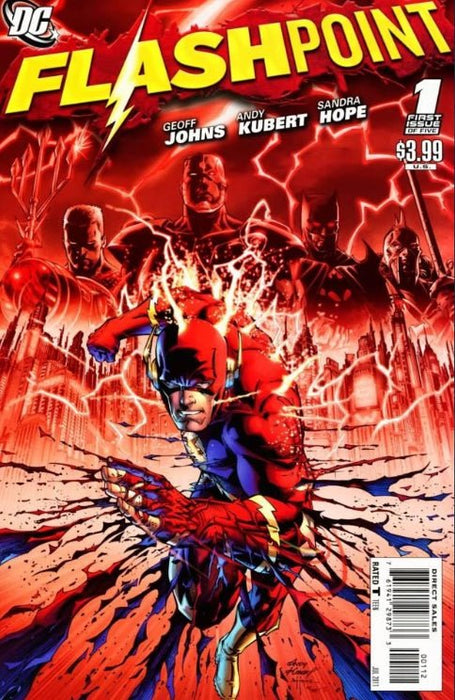 Flashpoint #1 Second Print Cover (2011) NM+ 9.6  - Comic