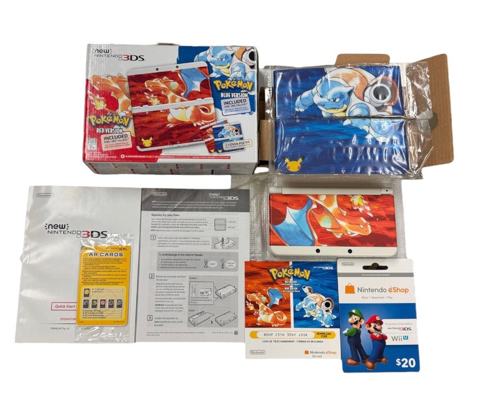 New Nintendo 3DS Pokemon 20TH Anniversary Edition (Pre-Owned)