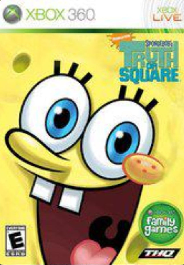 SpongeBob’s Trust Or Square - Complete In Box - Xbox 360