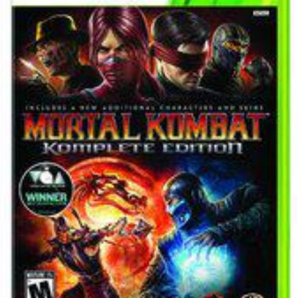 Mortal Kombat Komplete Edition  - Complete In Box - Xbox 360