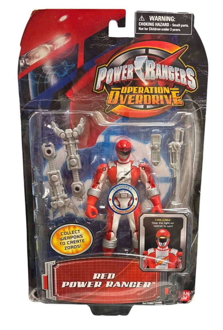 Power Rangers Operation Overdrive Red Power Ranger (2006) (Damaged) (New)