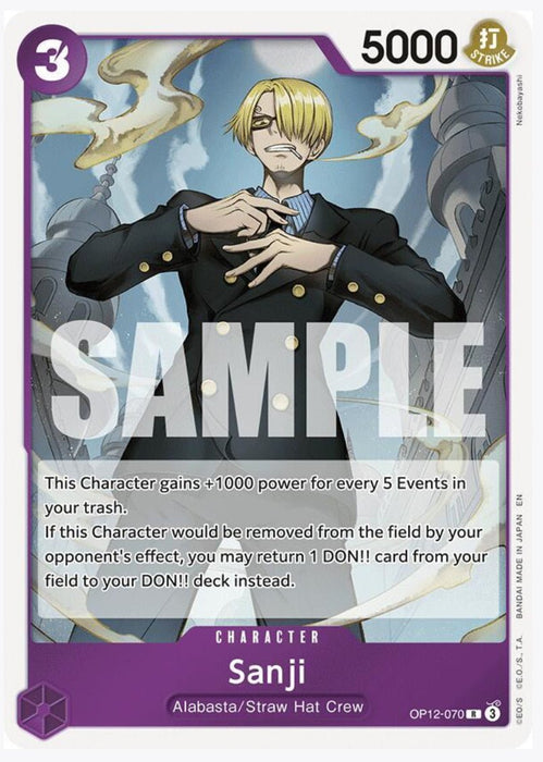 Sanji OP12-070 - Legacy of the Master NM