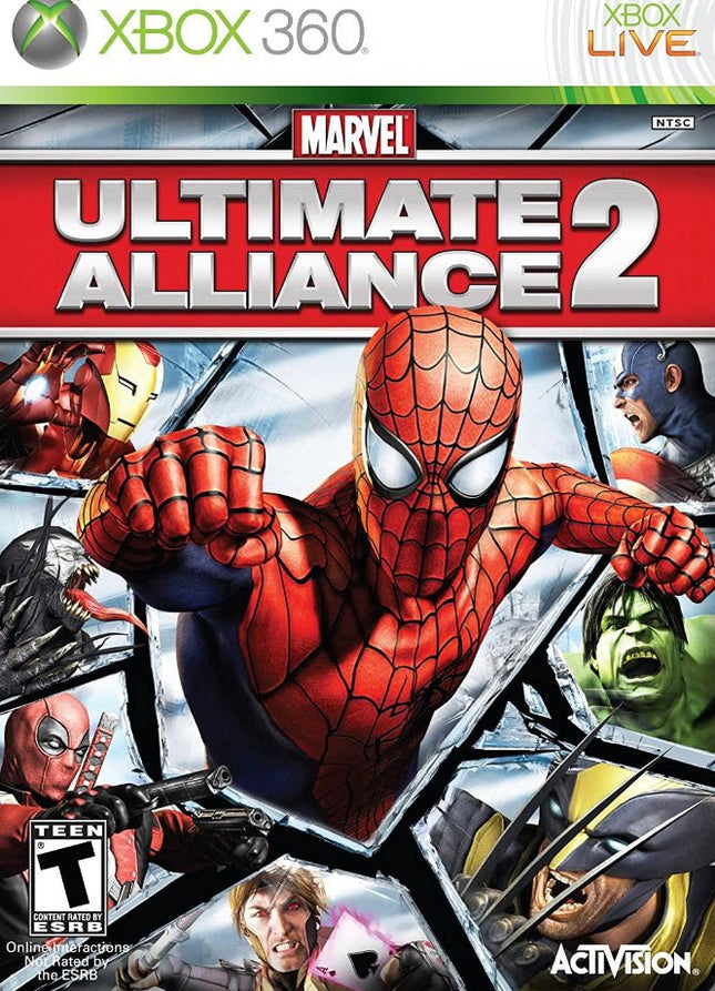 Marvel Ultimate Alliance 2 - Box And Disc Only - Xbox 360