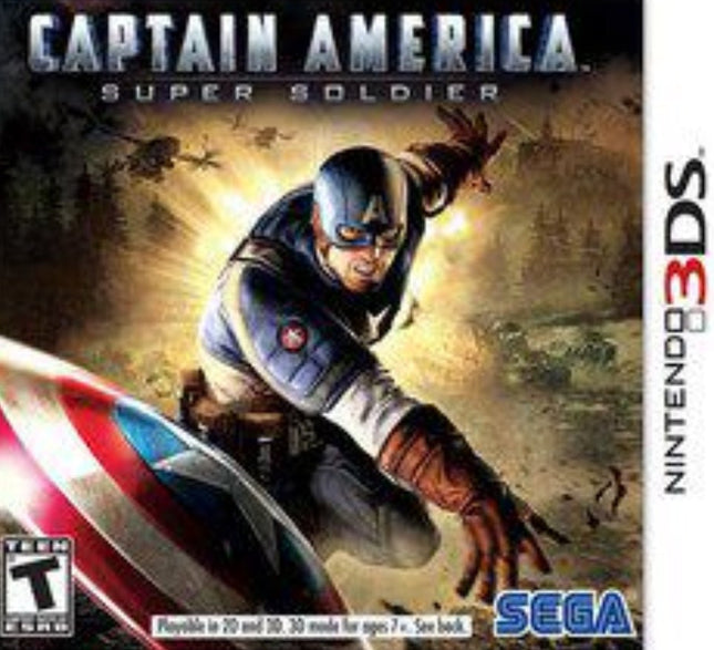 Captain America: Super Soldier - Cart Only - Nintendo 3DS