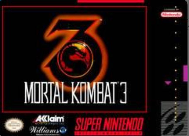 Mortal Kombat 3- Cart Only - Super Nintendo