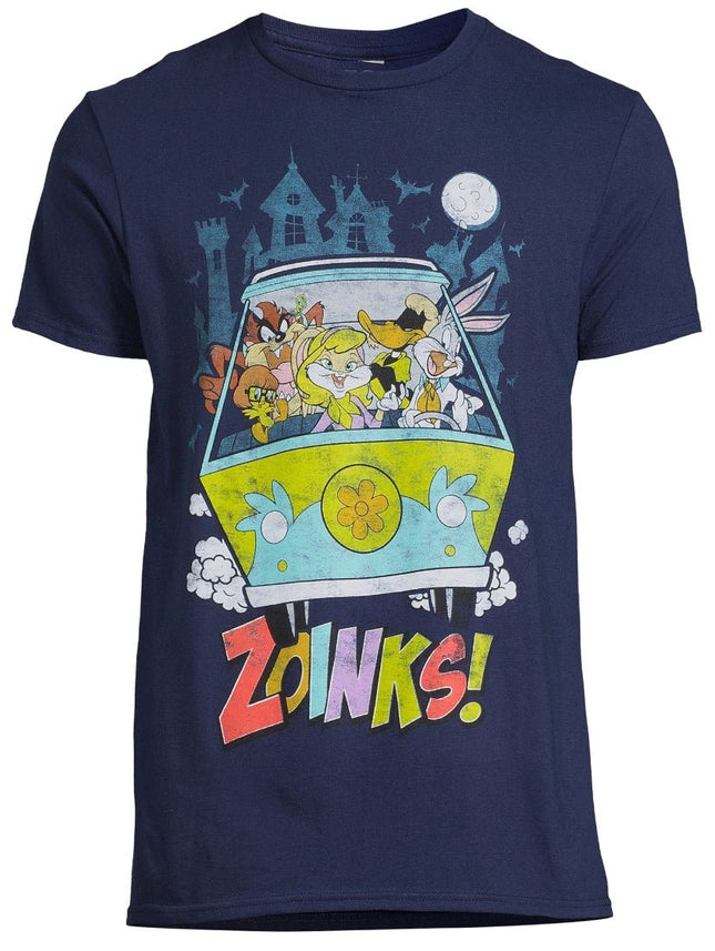 Looney Tunes Characters as Scooby Doo Graphic Tee - Short Sleeve