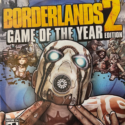 Borderlands 2 (Game Of The Year Edition)  - Complete In Box - Xbox 360