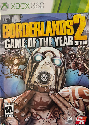 Borderlands 2 (Game Of The Year Edition)  - Complete In Box - Xbox 360
