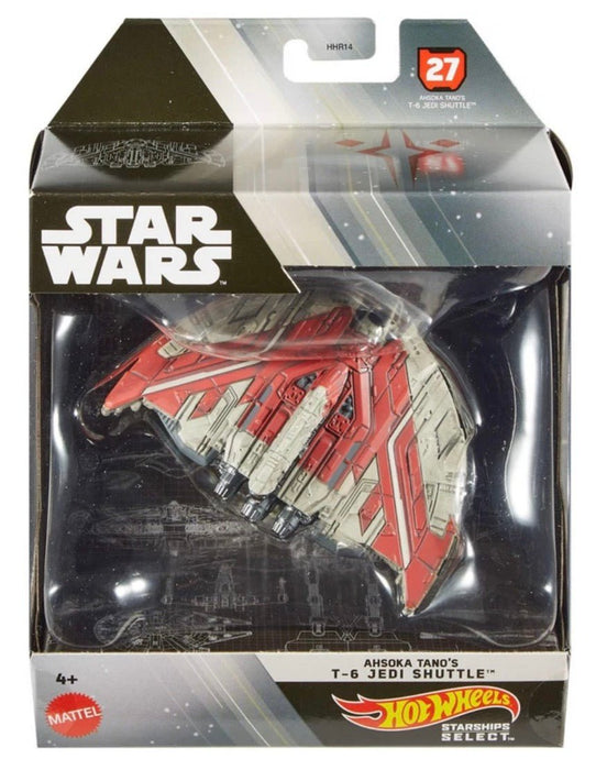 Star Wars Ahsoka Tano’s T-6 Jedi Shuttle Hot Wheels - New