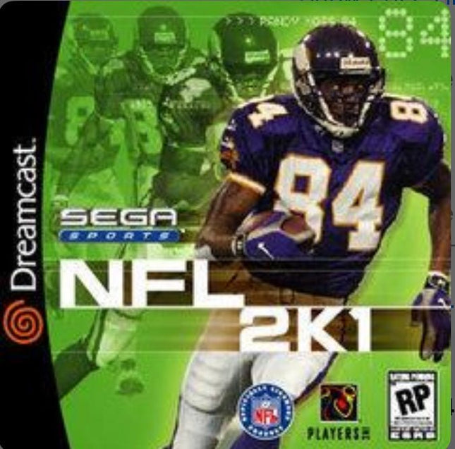 NFL 2K1 - Complete In Box - Sega Dreamcast