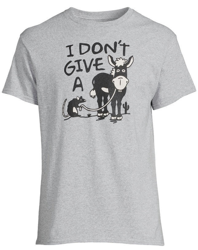 I Don't Give a Rat's Graphic Tee - Short Sleeve