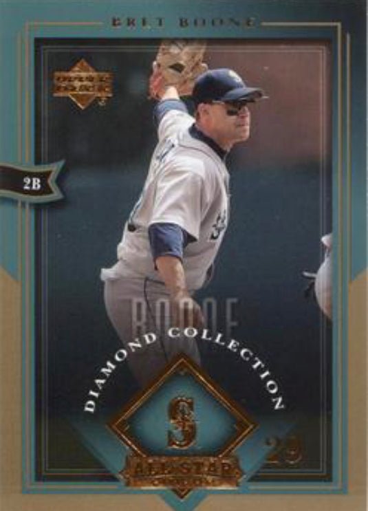 2004 Upper Deck Diamond Collection All-Star Lineup: Bret Boone #78 - Seattle Mariners - Baseball Singles
