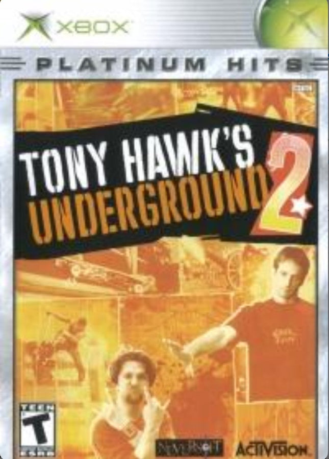 Tony Hawk’s Underground 2 ( Platinum Hits ) - Complete In Box - Xbox