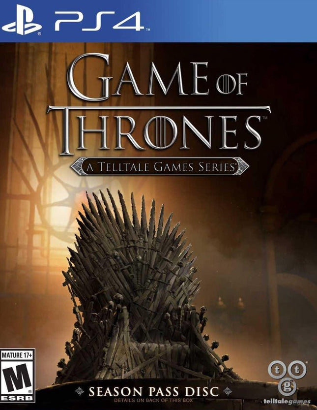 Game Of Thrones: A Telltale Games Series - Disc Only - PlayStation 4