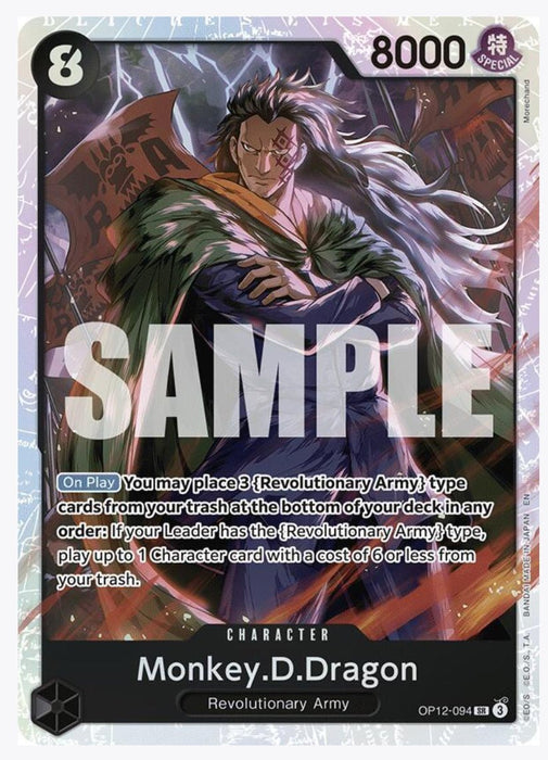 Monkey.D.Dragon Op12-094 - Legacy of the Master NM