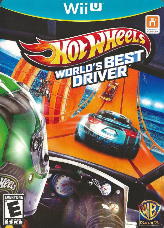 Hot Wheels World’s Best Driver - Complete In Box - Wii U