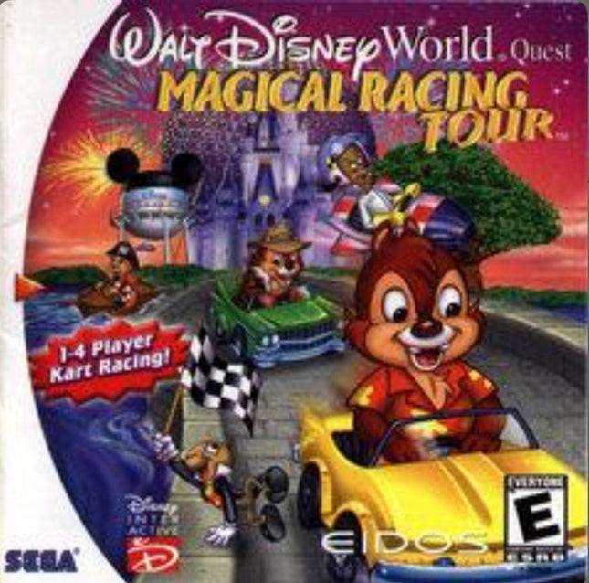 Walt Disney World Quest Magical Racing Tour - Complete In Box - Sega Dreamcast