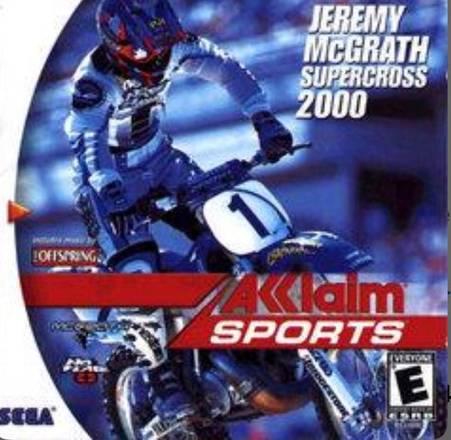 Jeremy Mcgrath Supercross 2000- Complete In Box - Sega Dreamcast