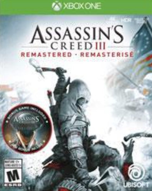Assassin Creed III Remastered - Complete In Box - Xbox One