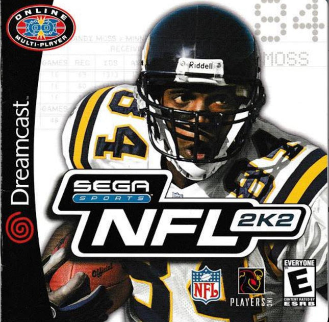 NFL 2k2 - Complete In Box - Sega Dreamcast