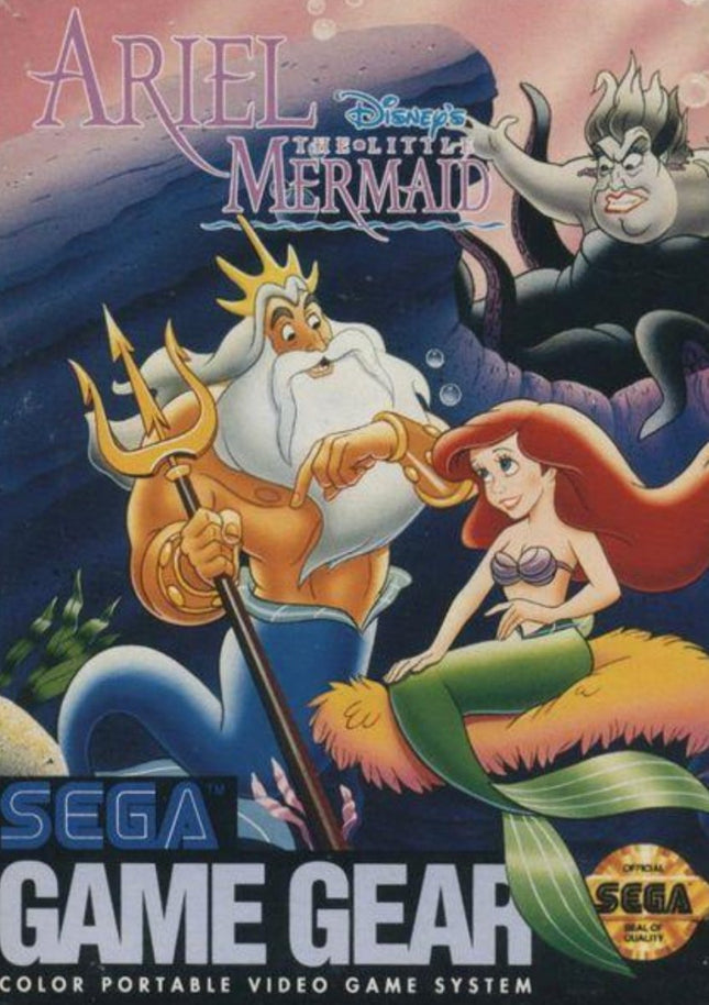 Ariel The Little Mermaid - Cart Only - Sega Game Gear
