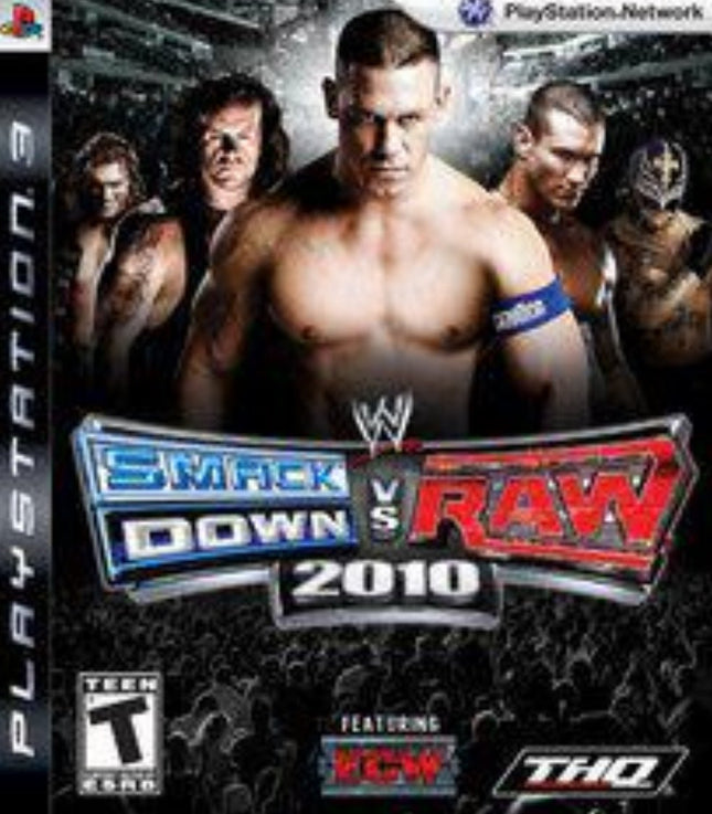WWE SmackDown VS. Raw 2010 - Box And Disc Only - Playstation 3