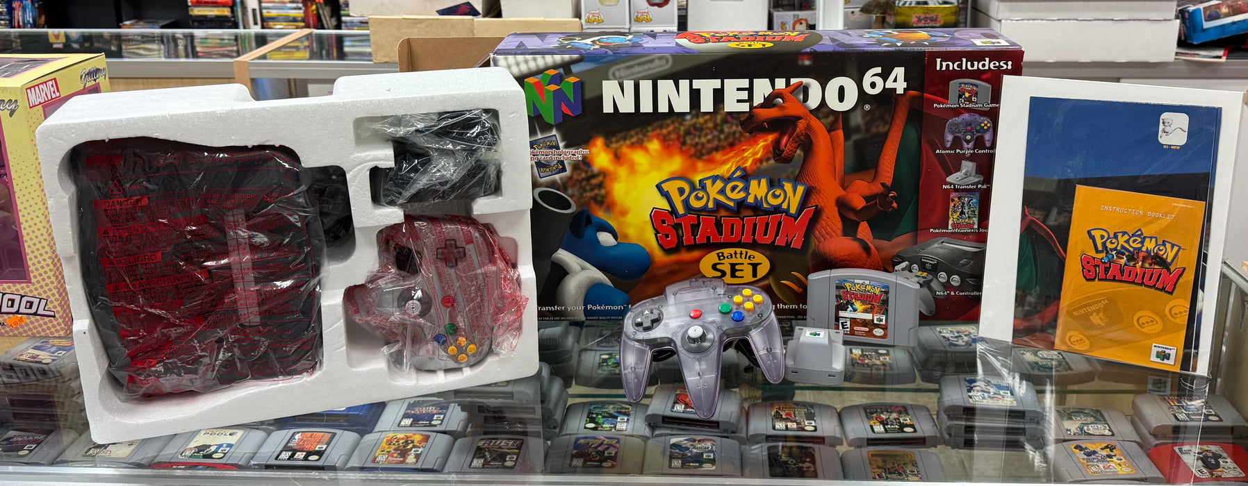 Nintendo 64 Pokemon Stadium Battle Set (In Box) (Pre-Owned) - Console