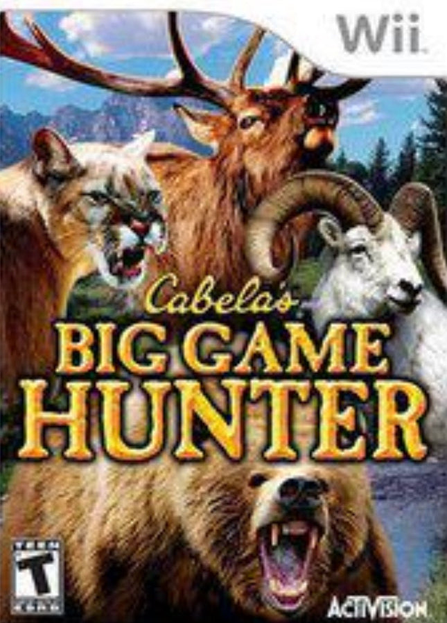 Cabela’s Big Game Hunter 2008 - Complete In Box - Nintendo Wii