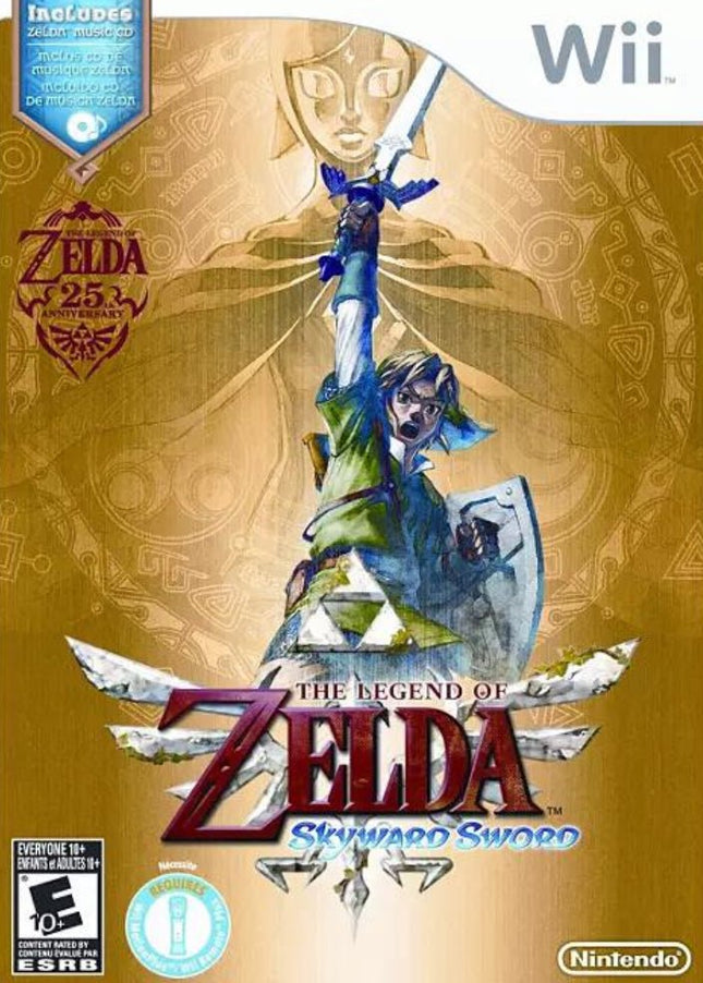 Zelda Skyward Sword (Soundtrack Bundle) - Complete In Box - Nintendo Wii