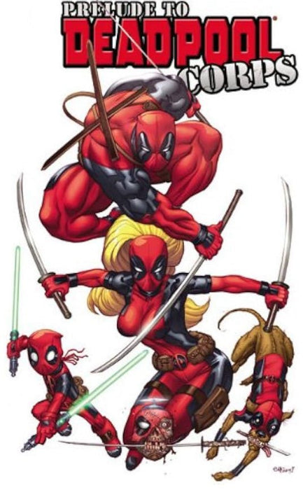 Prelude to Deadpool Corps #1 Variant Cover (2010)  NM 9.6  - Comic