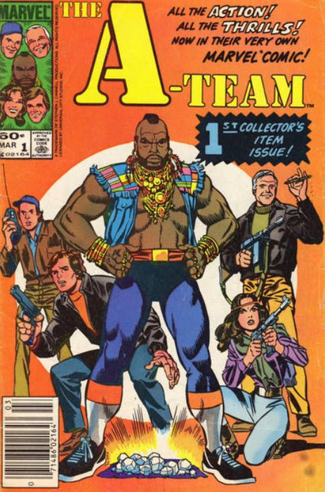 The A-Team #1 Newsstand Edition (1984) NM 9  - Comic