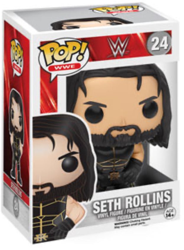 WWE: Seth Rollins #24 - With Box - Funko Pop