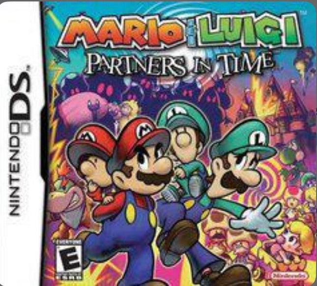 Mario & Luigi Partners In Time - Complete In Box - Nintendo DS