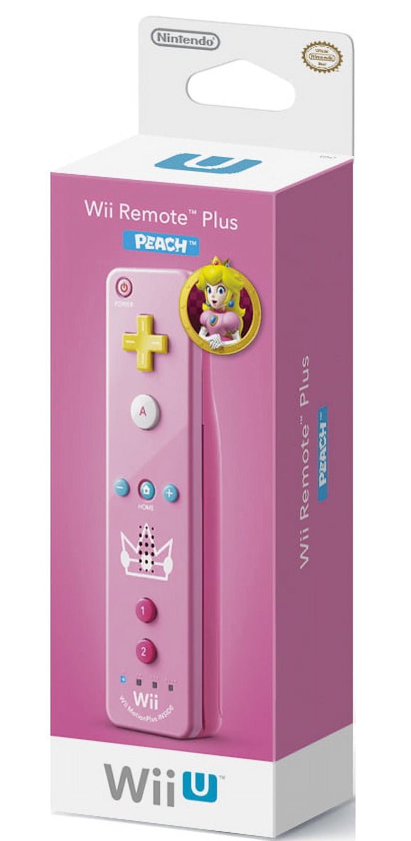 Wii Remote Plus Peach - New - Wii U