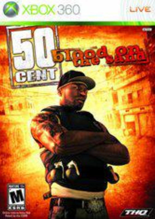 50 Cent Blood On The Sand - Complete In Box - Xbox 360
