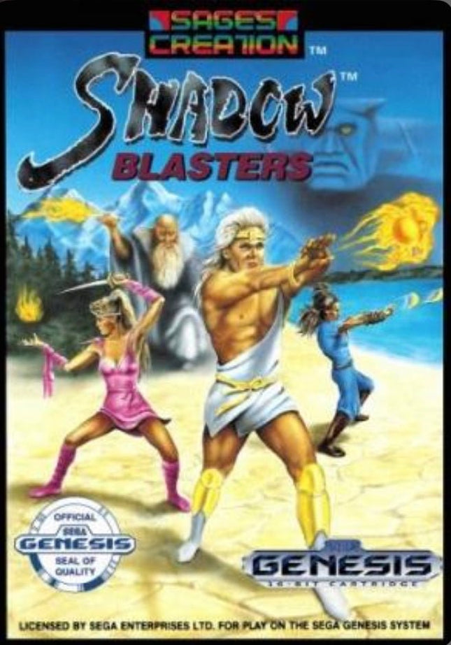 Shadow Blasters - Cart Only - Sega Genesis