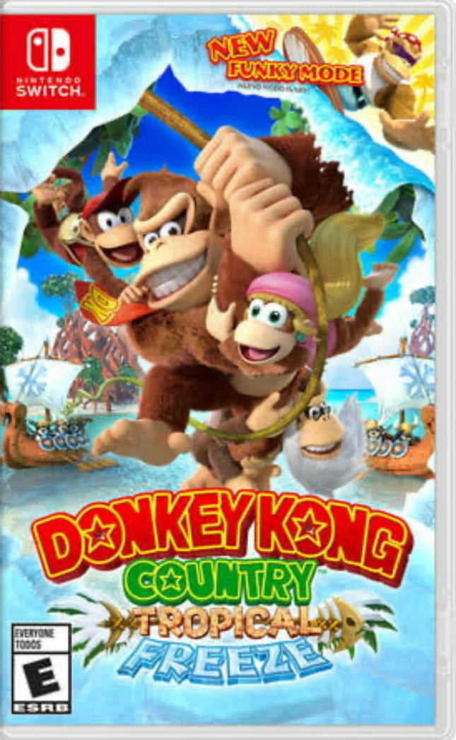Donkey Kong Country: Tropical Freeze - New - Nintendo Switch