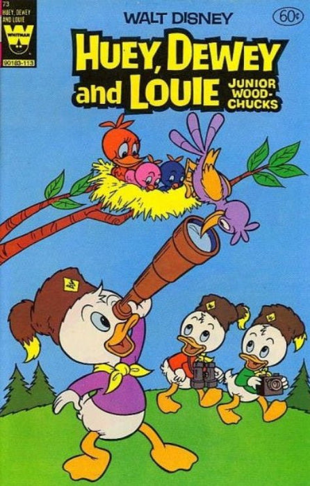 Walt Disney Huey, Dewey and Louie Junior Woodchucks #73 (1981)  FN 7  - Comic