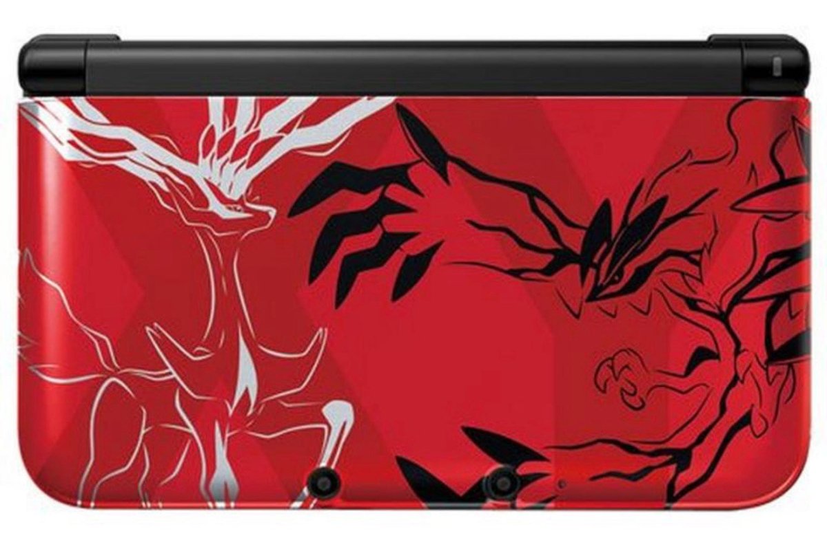 Nintendo 3DS XL Pokemon Xerneas + Yveltal Red Edition Console