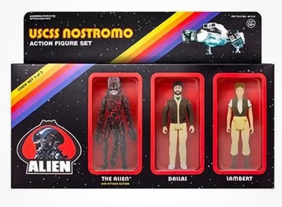 Alien Reaction Figures USCSS Nostromo super7 - New
