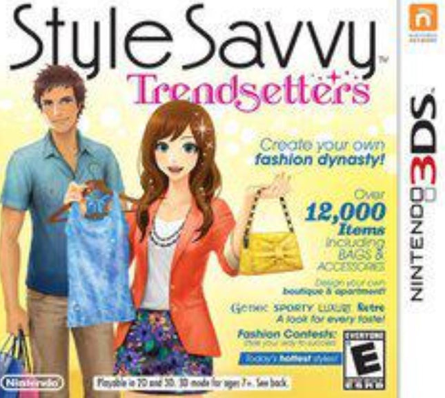 Style Savvy Trendsetter - Cart Only - Nintendo 3DS