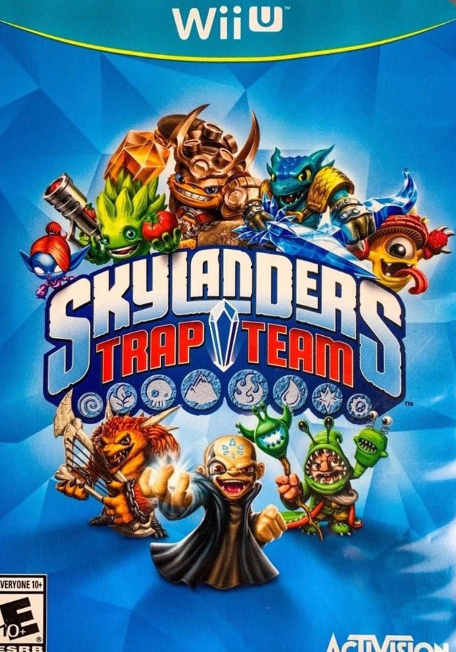 Skylanders Trap Team (Game Only) - Complete In Box - Wii U