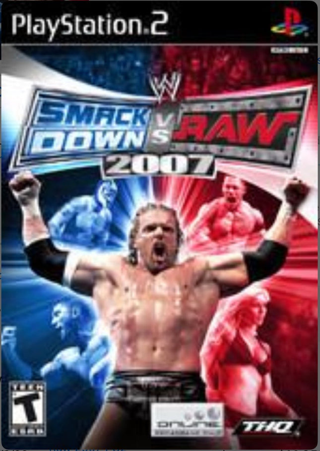 WWE Smackdown vs. Raw 2007 - Complete In Box - PlayStation 2
